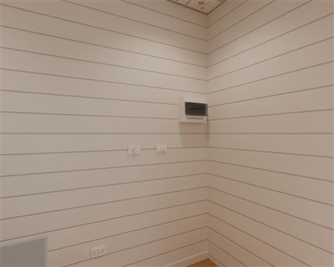 Floor 1: RCD board and switches