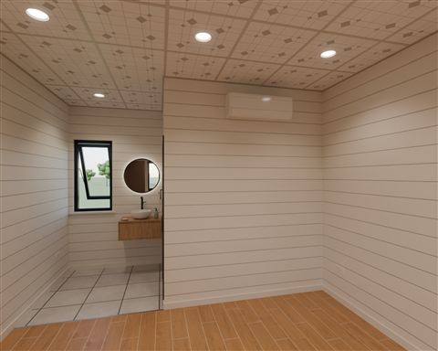 Floor 2: AC and alcove